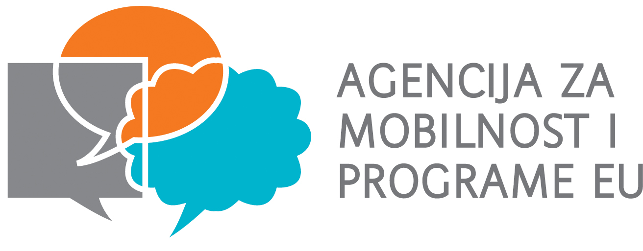 Logo Agencije za mobilnost i programe EU