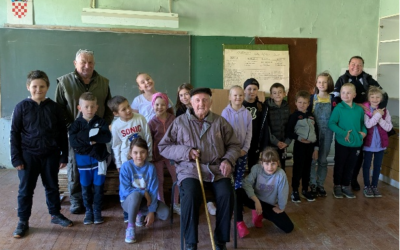 Prvi razred na svojoj trećoj  terenskoj nastavi