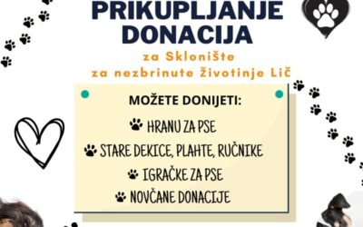 Prikupljanje donacija za Sklonište Lič