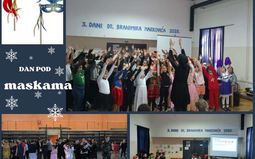 Maškarani dan u našoj školi – dan smijeha, mašte i zajedništva