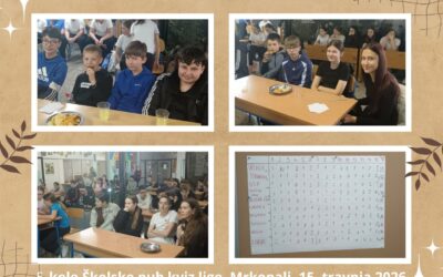 5. kolo Školske pub kviz lige