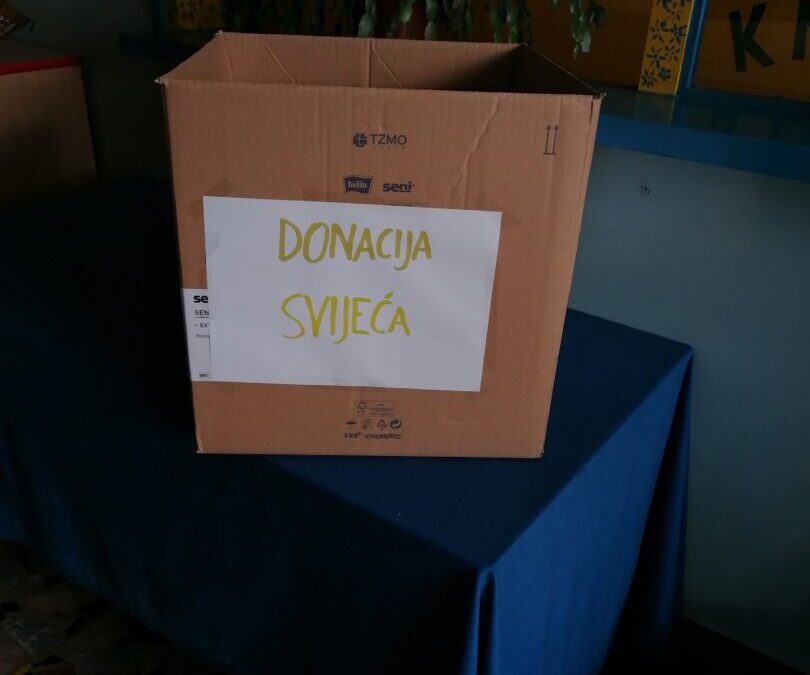 Zajedno za naš projekt: prikupljanje svijeća