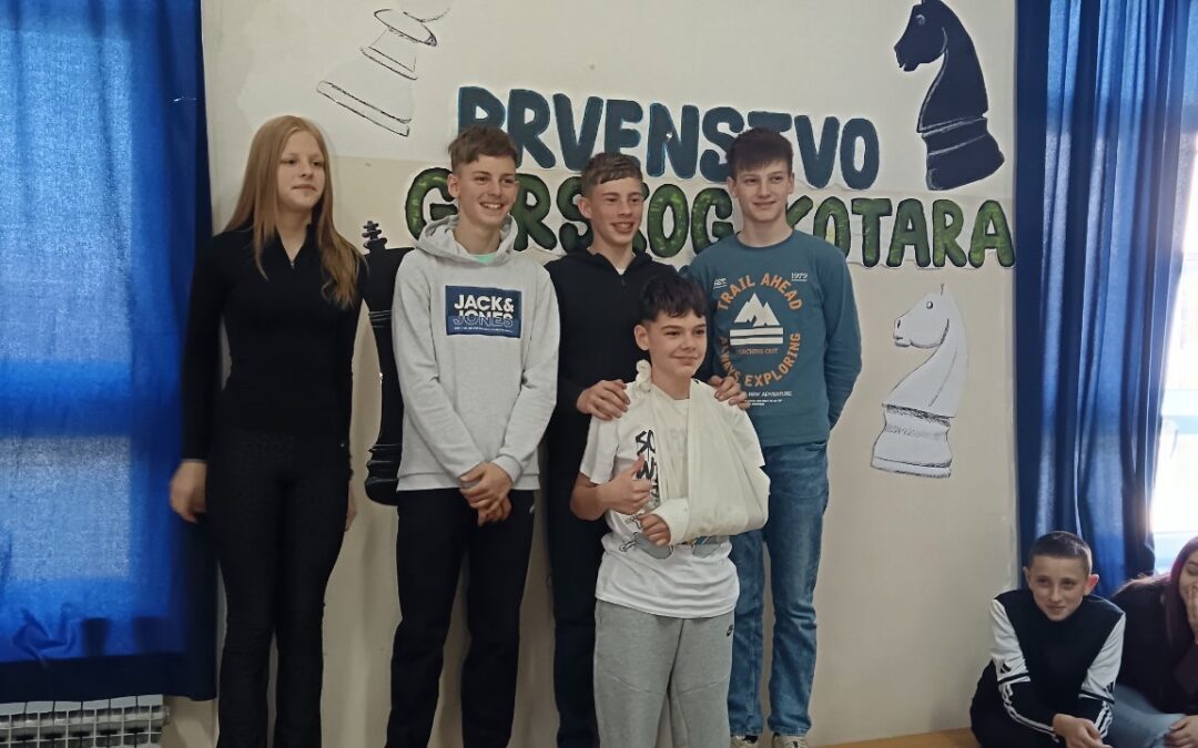 Prvenstvo Gorskog kotara u šahu u sklopu Sportskih igara mladih održano u Ravnoj Gori