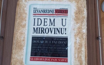 Hvala našem domaru i računovotkinji!