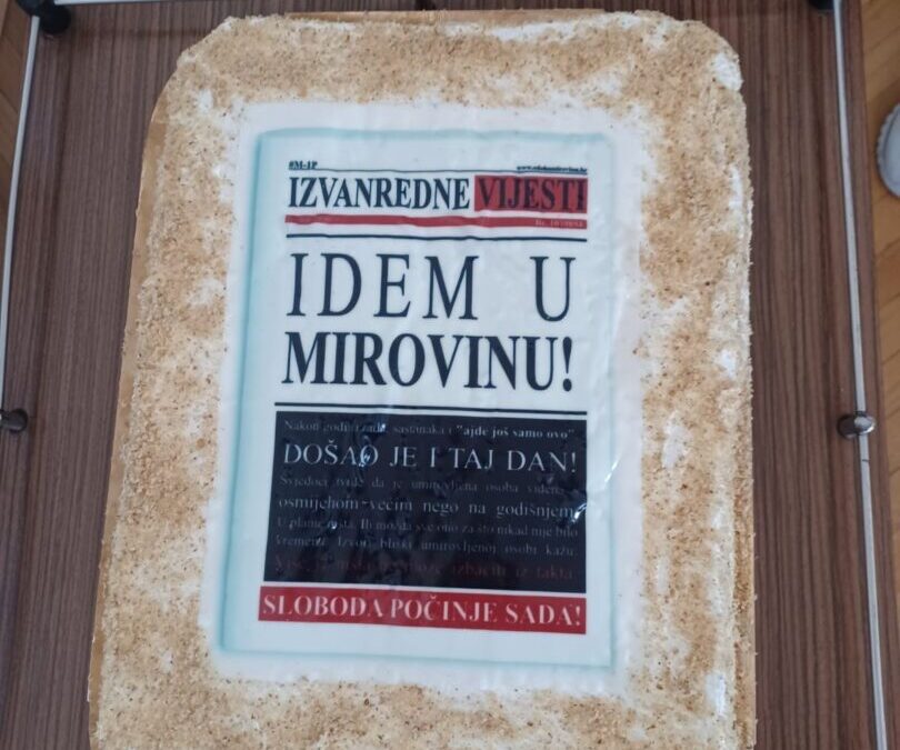 Hvala našem domaru i računovotkinji!