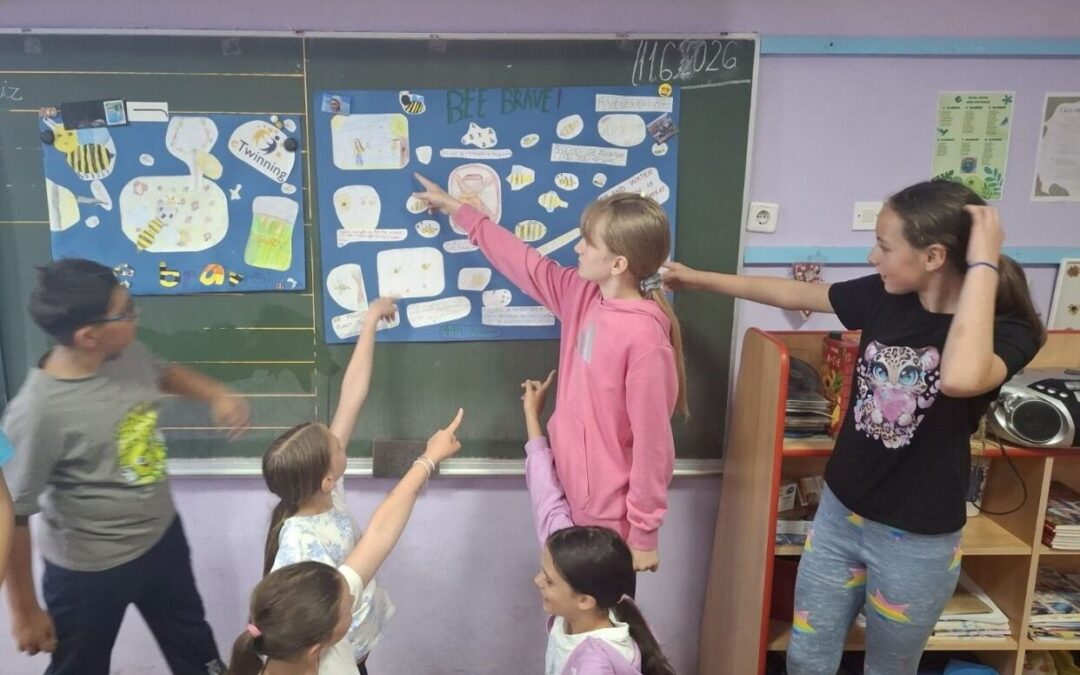 ČETVRTAŠI SUDJELOVALI U ETWINNING PROJEKTU ”BEE BRAVE!”